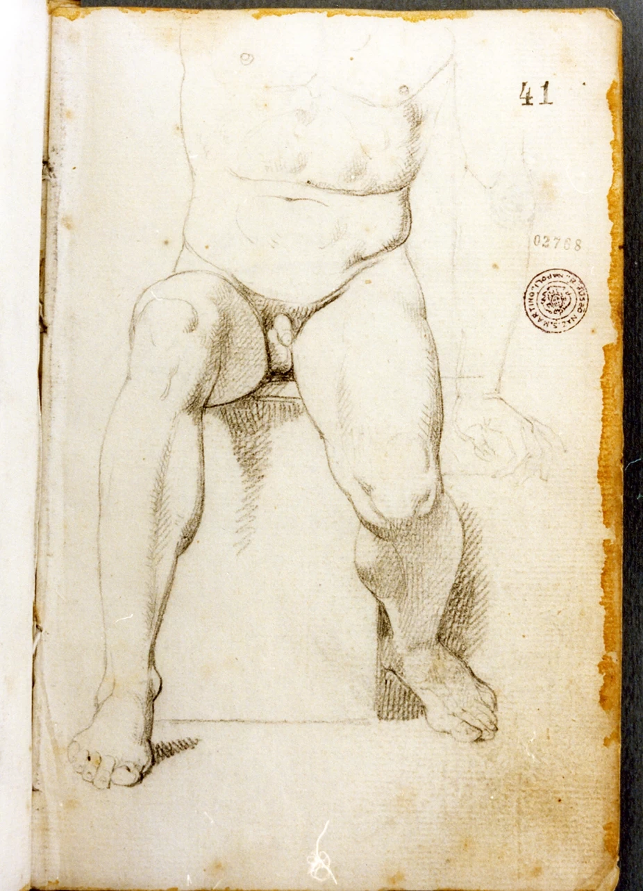 Studio di gambe - Certosa di san Martino, Napoli